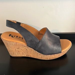 Korks by Kork Ease Wedge Slingback Sandals